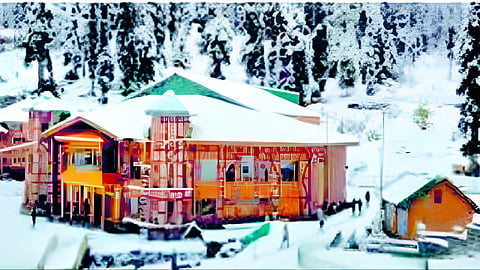 Kashmir snowfall shortage