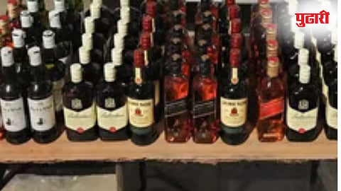 illegal liquor seized