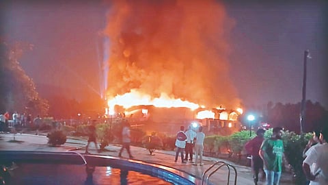 Hadafde fire case