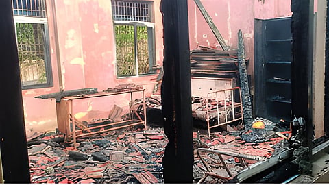 Thane fire incident
