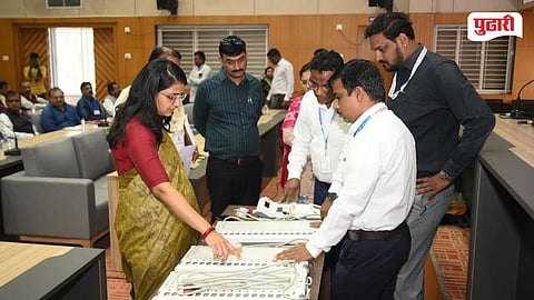 EVM preparation Amravati