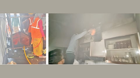 Labor Camp Fire