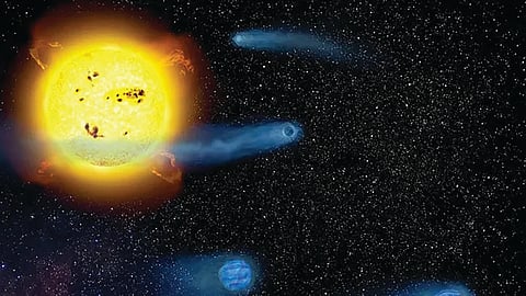 Aging planets