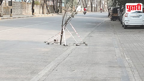 Pimple Gurav Road Chamber Collapse