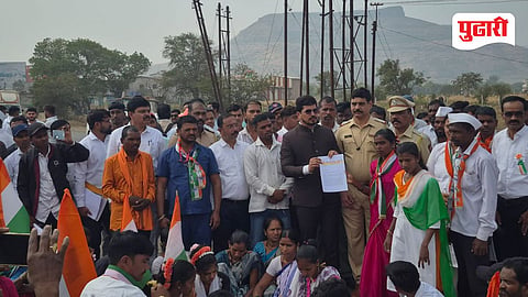 Protest on Mumbai-Nashik Highway