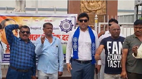 Samta Sainik Dal Protest