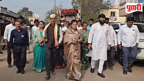 Ajit Pawar Asthikalash Yatra
