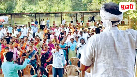 Zuari River Dam Protest