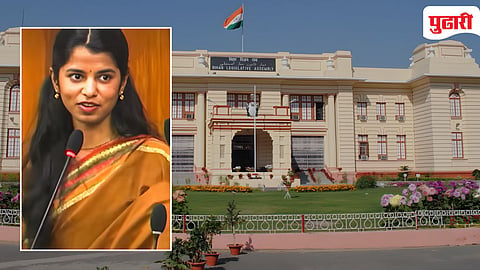 Maithili Thakur |‘तुमच्या उत्तरावर मी समाधानी नाही!’ : आमदार मैथिली ठाकूर यांनी काढले स्वत:च्या सरकारचे वाभाडे