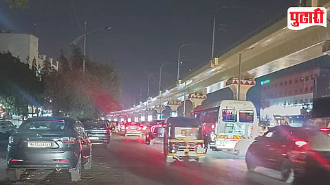 Dapodi Faugewadi Traffic