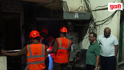 Thane Wagle Estate Building Slab Collapse