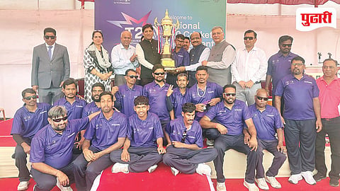 National Cricket for Visually Impaired: दृष्टिहीनांच्या राष्ट्रीय क्रिकेट स्पर्धेत गुजरात विजयी; कर्नाटकवर 20 धावांनी मात