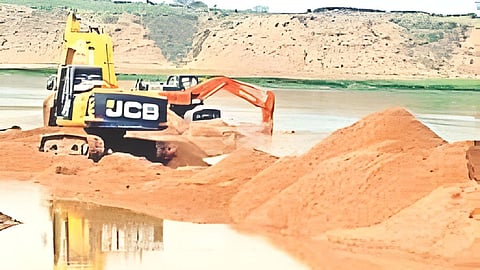 Sand theft case