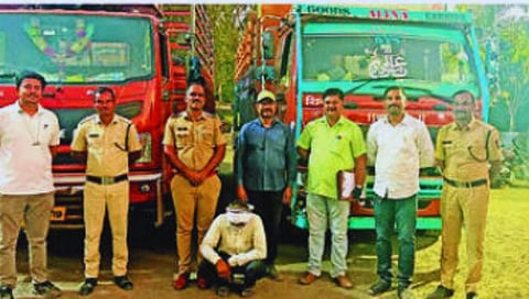 Sand mafia arrest