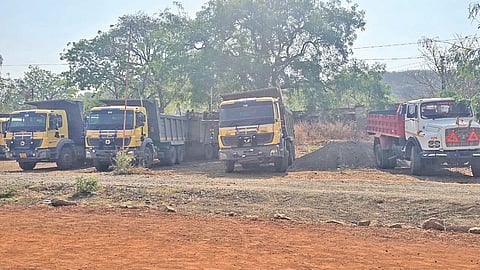 illegal sand mining