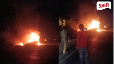 Beed bus accident