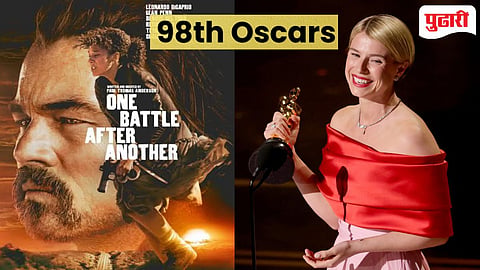One Battle After Another poster-Jessie Buckley