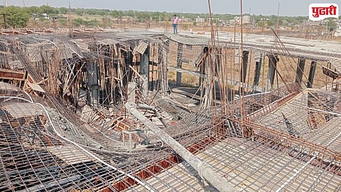 Jalgaon Sai temple slab collapse