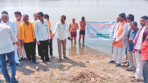 Jal Samadhi protest