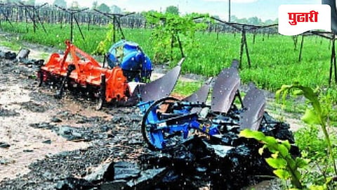 Nashik unseasonal rain | जिल्ह्यात सहा तालुक्यांत गारपिटीसह अवकाळीचा तडाखा