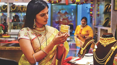 Gold price increase