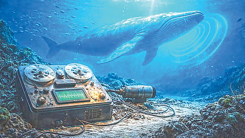 Blue whale sound discovery |