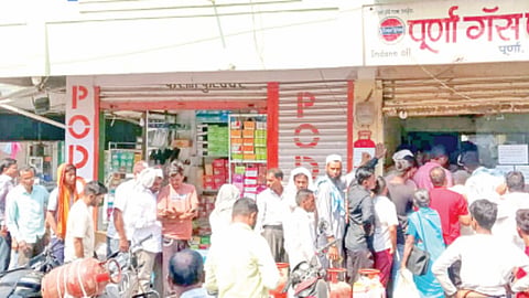 LPG cylinder shortage