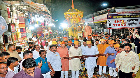 Ambabai temple Rathotsav |