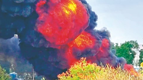 Taswade MIDC blast