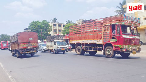 Mumbai Goa highway traffic jam