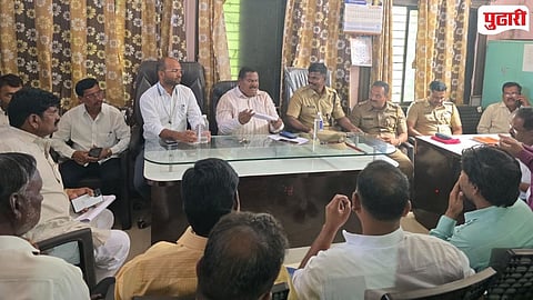 Modnimb Gram Panchayat Statue Dispute