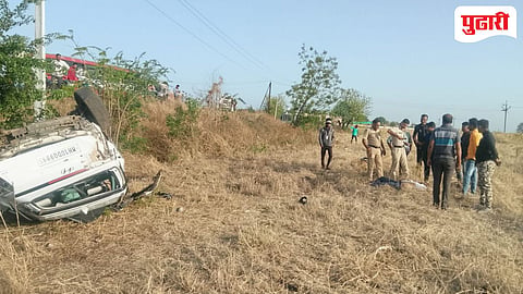 Beed Accident news