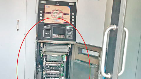 ATM robbery