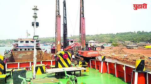 Sindhudurg News | आनंदवाडी बंदर प्रकल्पाचे काम वर्षभर ठप्प