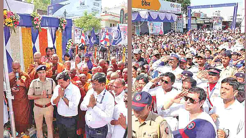 Beed Ambedkar Jayanti celebration