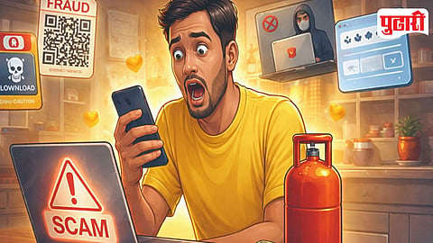 Gas Booking Cyber Fraud