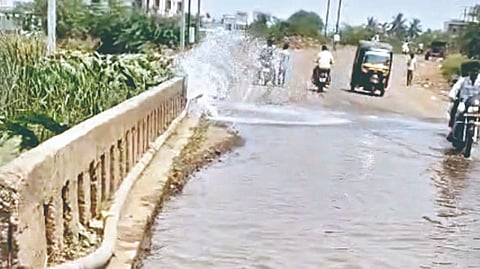 Sangli Pipeline Leakage