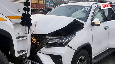 Palghar MP accident