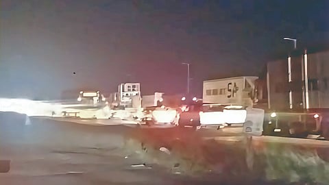 Nipani traffic jam