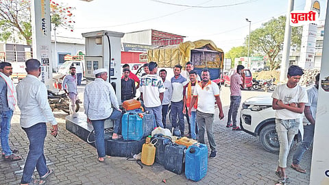 Beed fuel shortage