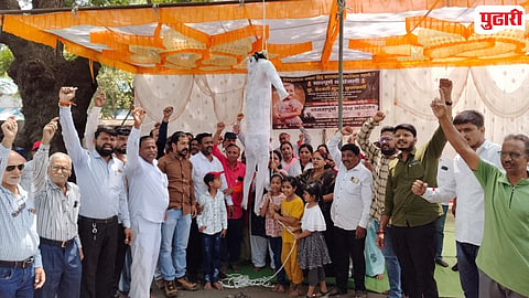 Dhule Brahmin Samaj Protest