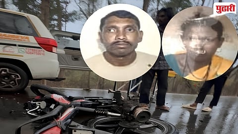 Talwada Tractor Bike Collision