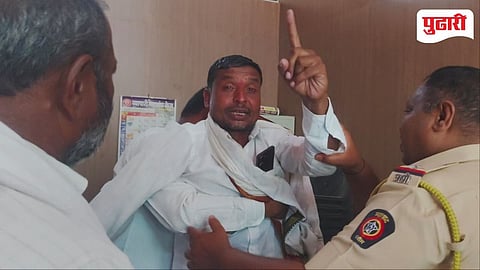 Beed News | चौकशी समितीच्या विरोधात शिरूरघाटच्या माजी सरपंचाचा आत्मदहनाचा प्रयत्न
