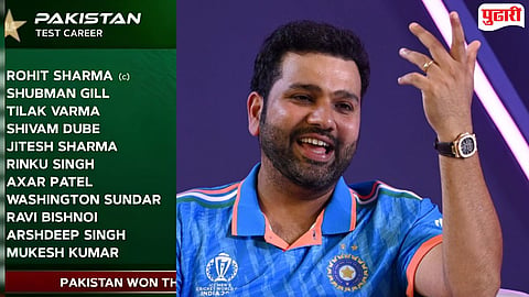 Rohit Sharma in Pakistan XI