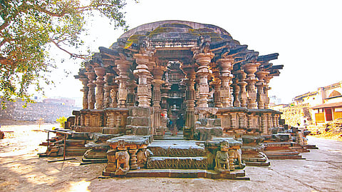 Khidrapur Kopeshwar temple |