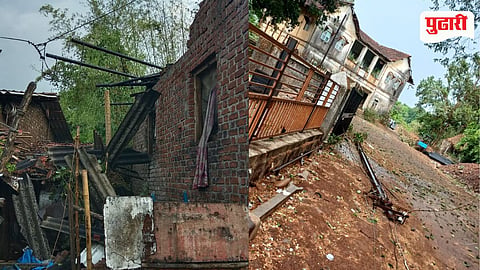 Mahad storm damage