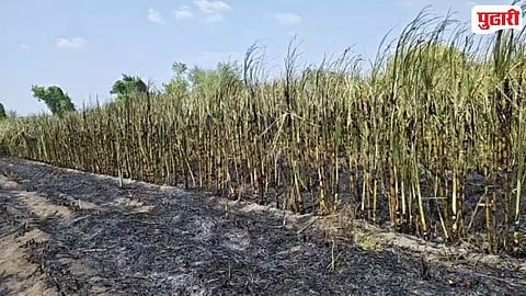 Short circuit farm fire