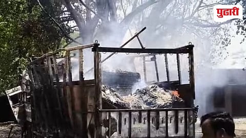 Dhule truck fire