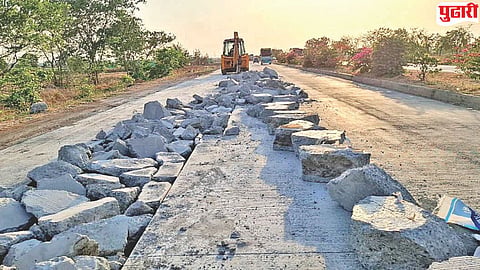 Hingoli road quality issue,