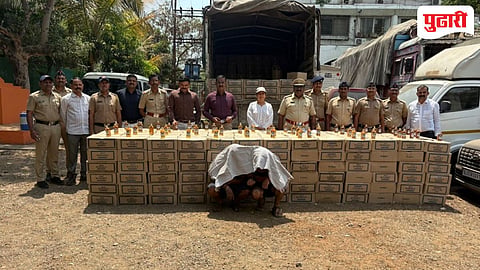 येवल्यात राज्य उत्पादन शुल्क विभागाची मोठी कारवाई, 1 कोटी ४७ लाखचा मुद्देमाल जप्त